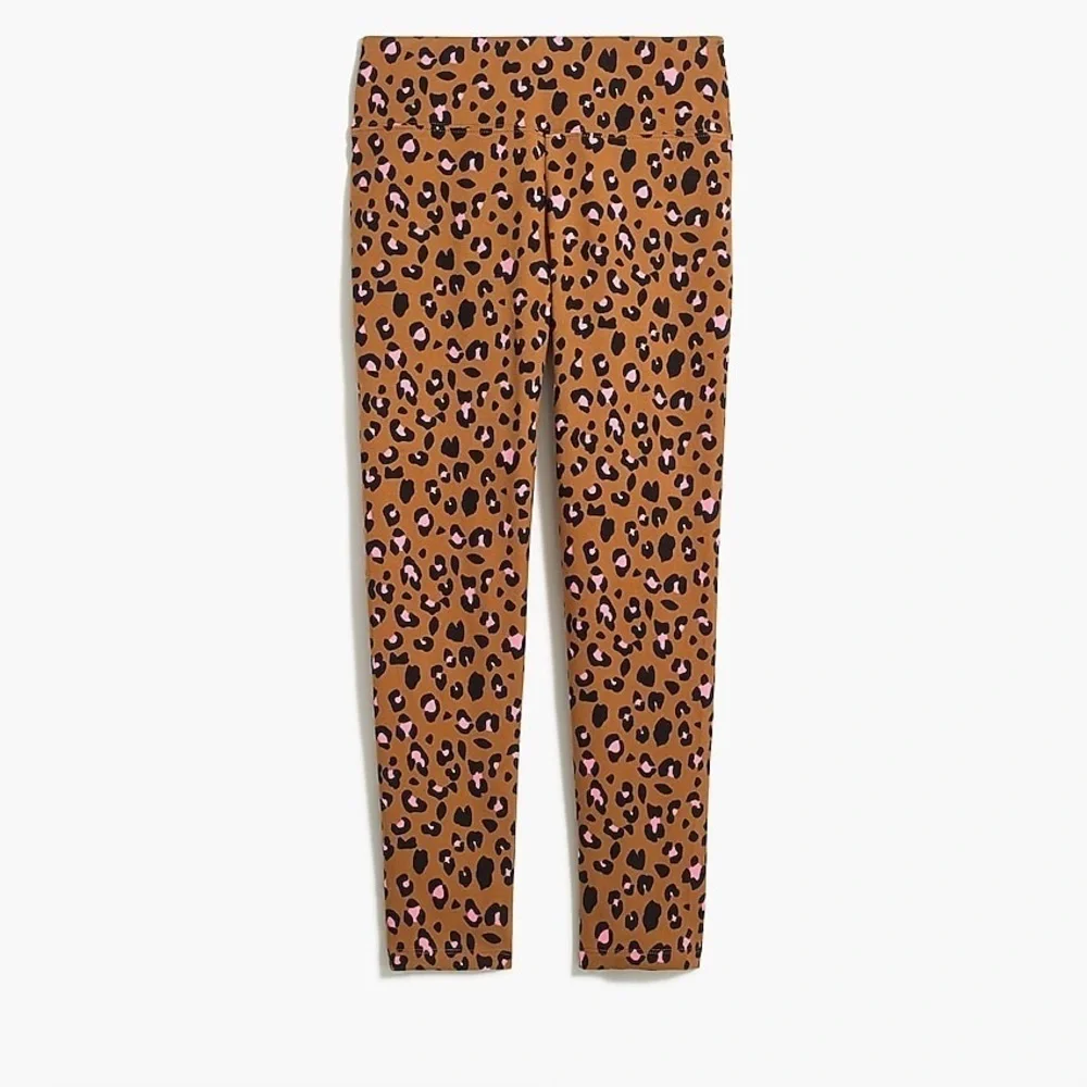 J.Crew Printed Cropped Everyday Leggings(50)